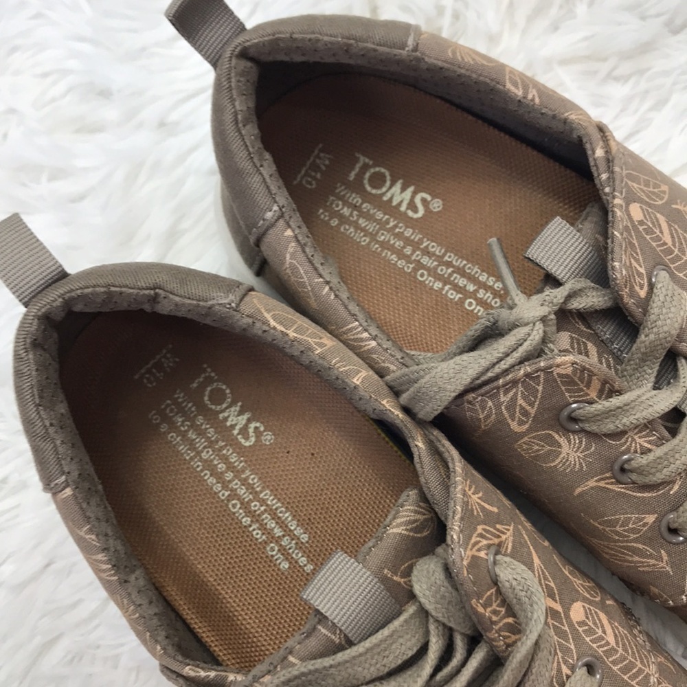 Toms Golden Feather Sneakers - Picture 8 of 9